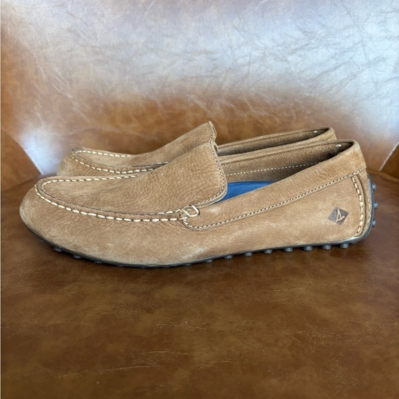 Sperry Top Sider Hamilton Venetian Leather Driving Moc Tan Loafers Comfort 8 main image 7